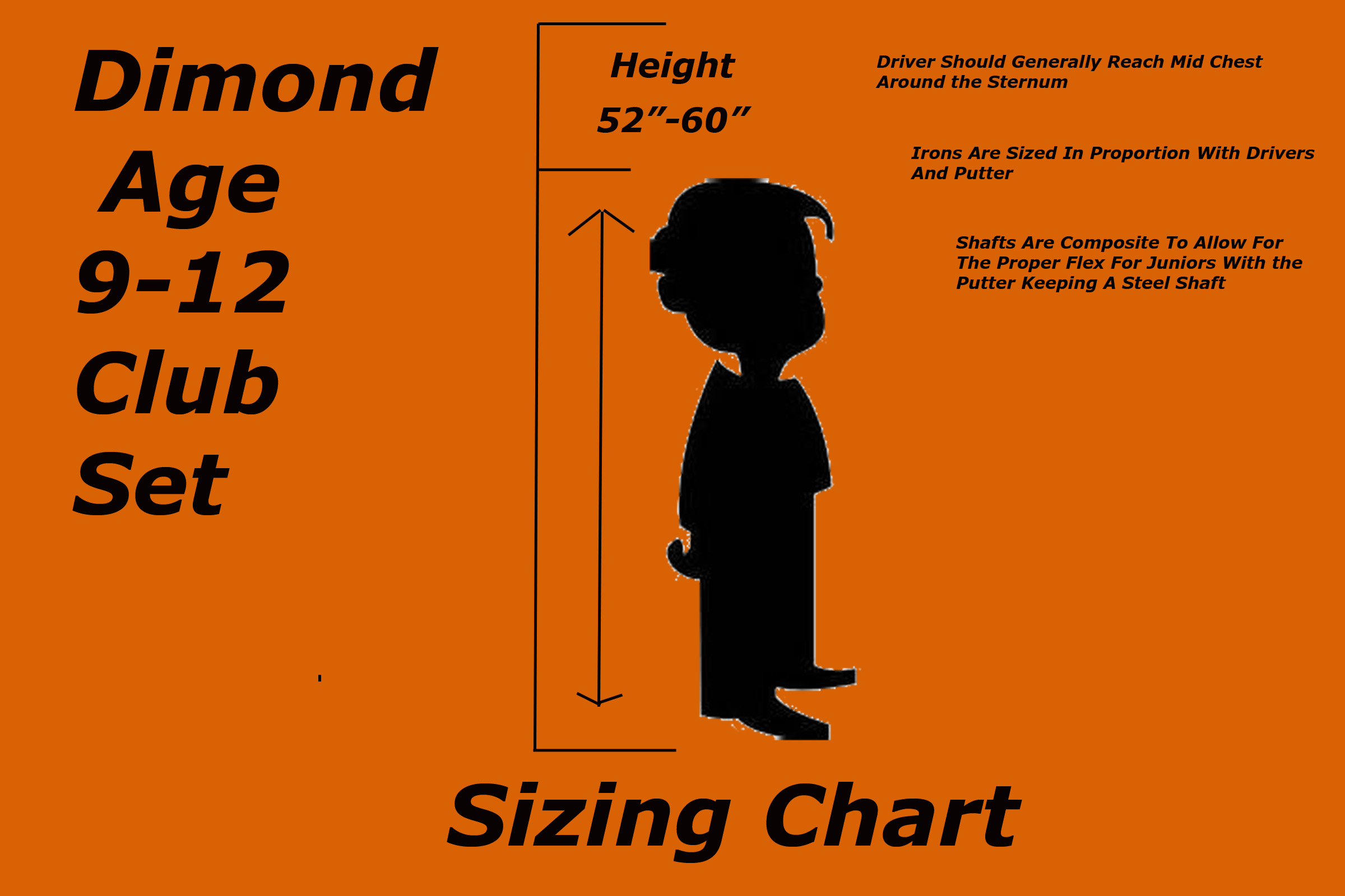 Junior Golf Club Sizing Chart